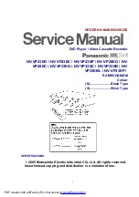 Preview for 1 page of Panasonic NV-VP23EG Service Manual