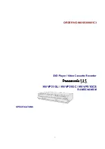 Panasonic NV-VP31GL Manual preview