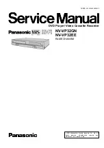 Preview for 1 page of Panasonic NV-VP32EE Service Manual