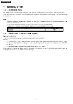 Preview for 4 page of Panasonic NV-VP32EE Service Manual