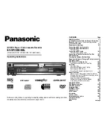 Preview for 1 page of Panasonic NV-VP33EB Operating Instruction