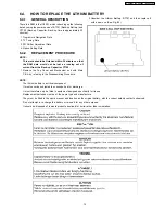 Предварительный просмотр 13 страницы Panasonic NV-VP60GC Service Manual