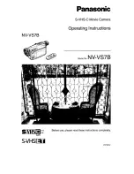 Panasonic NV VS 7 B Operating Instructions Manual preview