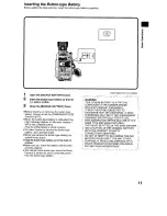 Предварительный просмотр 11 страницы Panasonic NV VS 7 B Operating Instructions Manual