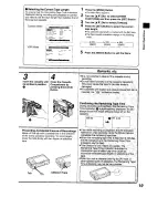 Предварительный просмотр 19 страницы Panasonic NV VS 7 B Operating Instructions Manual