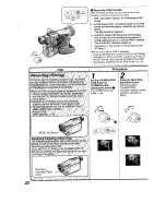 Предварительный просмотр 22 страницы Panasonic NV VS 7 B Operating Instructions Manual