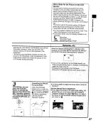 Предварительный просмотр 27 страницы Panasonic NV VS 7 B Operating Instructions Manual