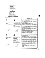 Предварительный просмотр 53 страницы Panasonic NV VS 7 B Operating Instructions Manual