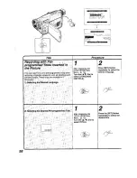 Предварительный просмотр 58 страницы Panasonic NV VS 7 B Operating Instructions Manual