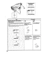 Предварительный просмотр 64 страницы Panasonic NV VS 7 B Operating Instructions Manual