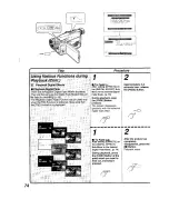 Предварительный просмотр 74 страницы Panasonic NV VS 7 B Operating Instructions Manual