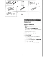 Предварительный просмотр 6 страницы Panasonic NV-VS3A Operating Instructions Manual