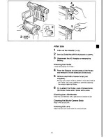 Предварительный просмотр 43 страницы Panasonic NV-VS3A Operating Instructions Manual