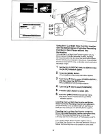 Preview for 54 page of Panasonic NV-VS3A Operating Instructions Manual