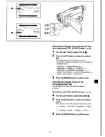 Preview for 67 page of Panasonic NV-VS3A Operating Instructions Manual