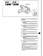 Preview for 71 page of Panasonic NV-VS3A Operating Instructions Manual