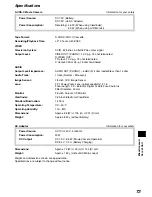 Preview for 73 page of Panasonic NV-VS40B Operating Instructions Manual