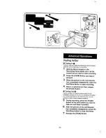 Preview for 35 page of Panasonic NV-VX10A Operating Instructions Manual