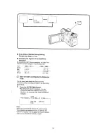 Предварительный просмотр 34 страницы Panasonic NV-VX1A Operating Instructions Manual