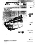 Panasonic NV-VX21B Operating Instructions Manual preview