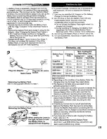 Preview for 15 page of Panasonic NV-VX21B Operating Instructions Manual