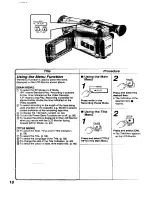 Preview for 18 page of Panasonic NV-VX21B Operating Instructions Manual