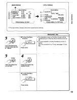 Preview for 19 page of Panasonic NV-VX21B Operating Instructions Manual