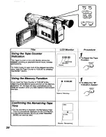 Preview for 28 page of Panasonic NV-VX21B Operating Instructions Manual