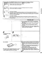 Preview for 29 page of Panasonic NV-VX21B Operating Instructions Manual