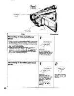 Preview for 38 page of Panasonic NV-VX21B Operating Instructions Manual