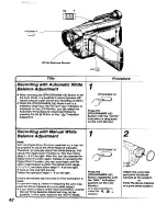 Preview for 42 page of Panasonic NV-VX21B Operating Instructions Manual