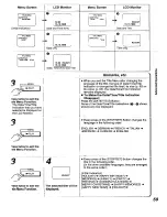 Preview for 59 page of Panasonic NV-VX21B Operating Instructions Manual