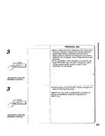 Preview for 61 page of Panasonic NV-VX21B Operating Instructions Manual