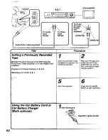 Preview for 62 page of Panasonic NV-VX21B Operating Instructions Manual