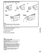 Preview for 65 page of Panasonic NV-VX21B Operating Instructions Manual