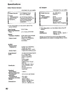 Preview for 82 page of Panasonic NV-VX21B Operating Instructions Manual