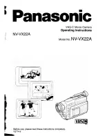 Preview for 1 page of Panasonic NV-VX22A Operating Instructions Manual