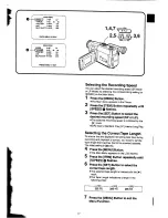 Preview for 17 page of Panasonic NV-VX22A Operating Instructions Manual