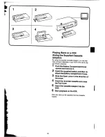 Preview for 35 page of Panasonic NV-VX22A Operating Instructions Manual