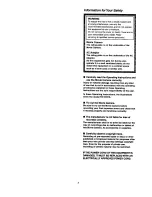 Предварительный просмотр 2 страницы Panasonic NV-VX57A Operating Instructions Manual