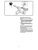 Preview for 34 page of Panasonic NV-VX57A Operating Instructions Manual