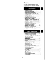 Preview for 3 page of Panasonic NV-VX70A Operating Instructions Manual