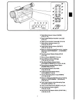 Preview for 7 page of Panasonic NV-VX70A Operating Instructions Manual