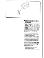 Preview for 12 page of Panasonic NV-VX70A Operating Instructions Manual