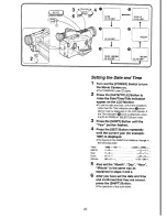 Предварительный просмотр 20 страницы Panasonic NV-VX70A Operating Instructions Manual