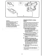 Предварительный просмотр 22 страницы Panasonic NV-VX70A Operating Instructions Manual