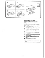 Preview for 32 page of Panasonic NV-VX70A Operating Instructions Manual