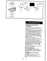 Preview for 36 page of Panasonic NV-VX70A Operating Instructions Manual