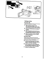 Preview for 38 page of Panasonic NV-VX70A Operating Instructions Manual