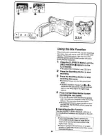 Preview for 44 page of Panasonic NV-VX70A Operating Instructions Manual